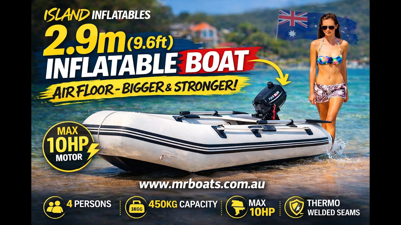 Island Inflatables IA290 Review: The Best 2.9m (9.5ft) Inflatable Boat Tender
