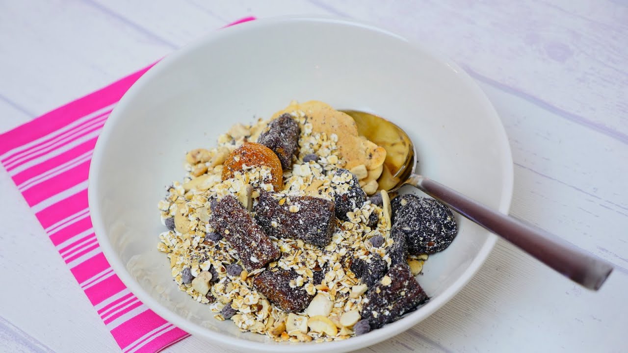 Müsli selber machen auch als Geschenk - einfachKochen Rezept mit Thomas