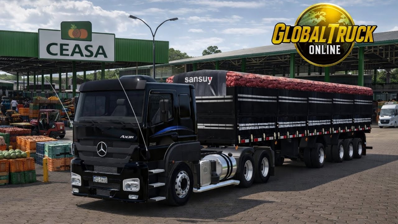 Axor 2540 No Puxe Da Batata Direto Do Ceasa Global Truck Online 
