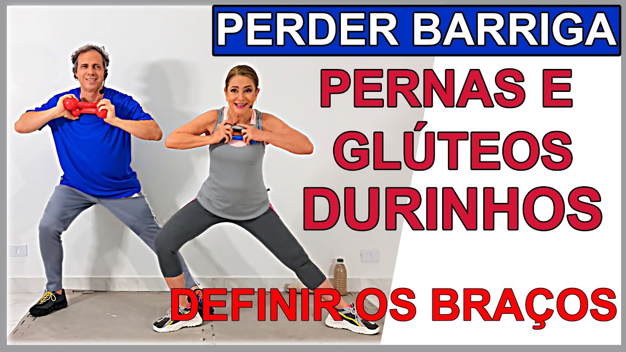 🔴 EXERCÍCIOS PARA DEFINIR OS BRAÇOS, PERNAS E GLÚTEOS -  SECANDO E PERDENDO BARRIGA - Vídeo 928