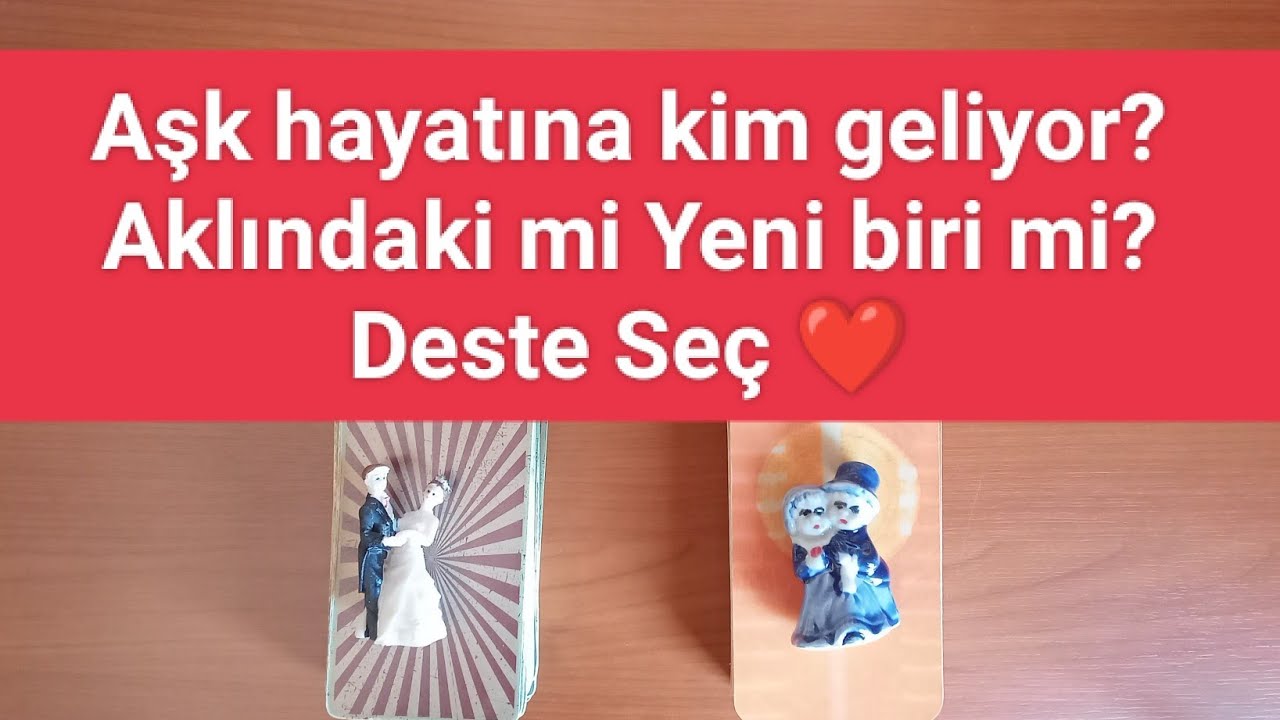 Aşk hayatına kim geliyor? Aklındaki mi Yeni biri mi? Deste Seç ❤️ Tarot ve Katina Açılımı #tarot