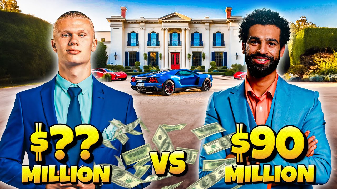 Erling Haaland vs Mohamed Salah - Lifestyle Battle