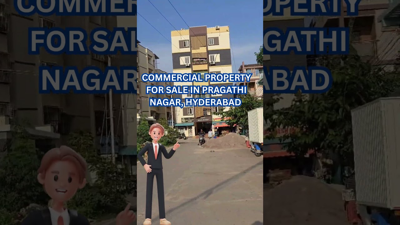 Commercial Property for Sale in Pragathi Nagar | 2 Shutters | Rental Income Property near me
