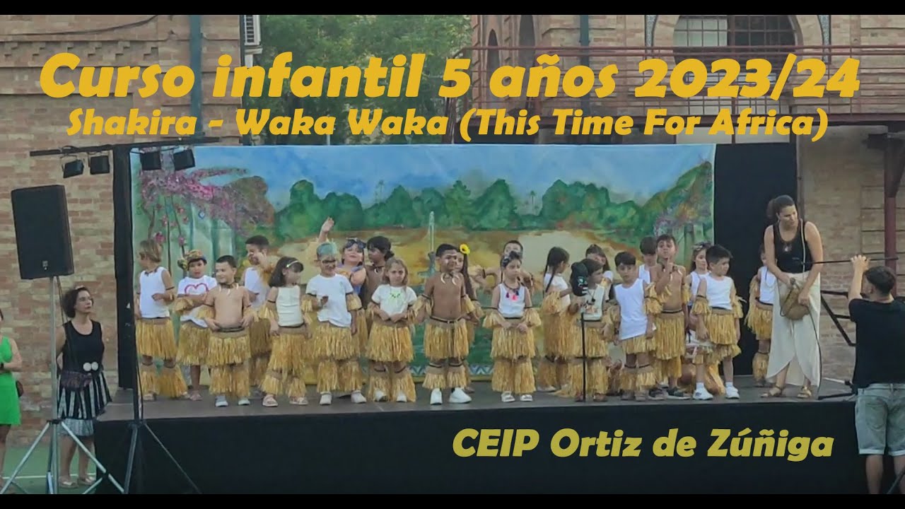 Baile final de curso infantil 5 años CEIP Ortiz de Zúñiga (Curso 2023/24) COMPLETO #baileinfantil