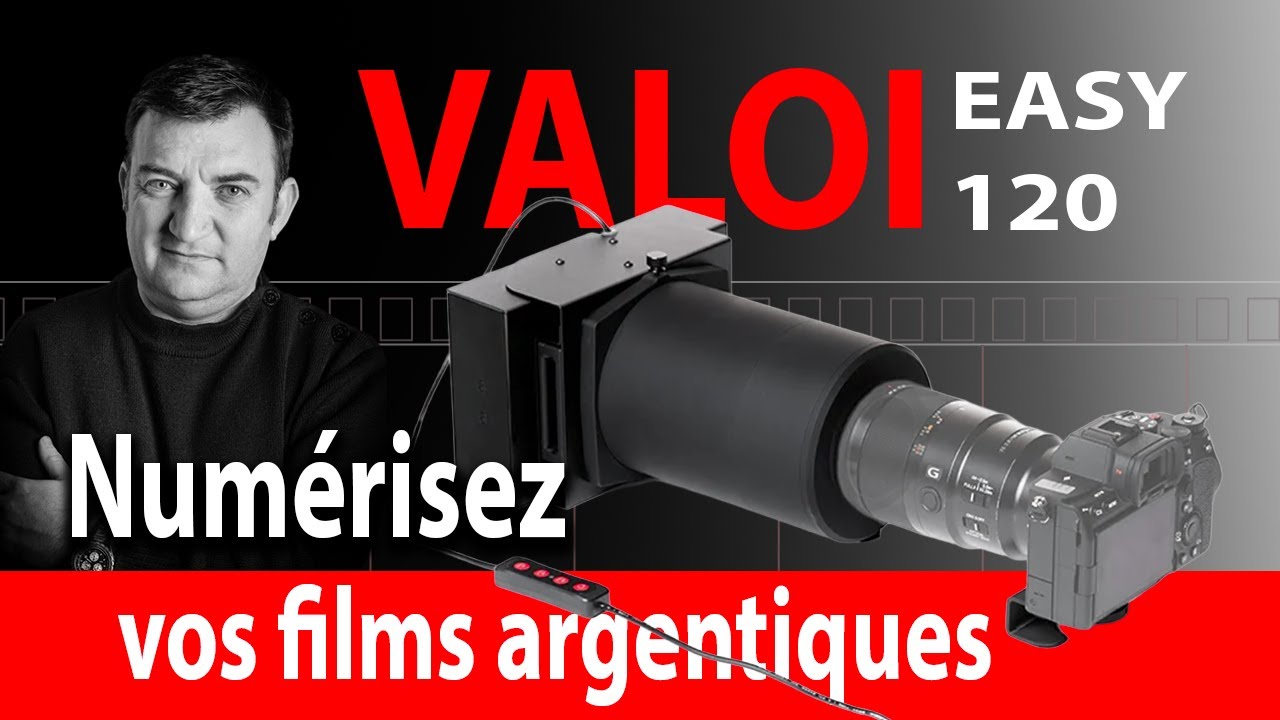 VALOI Easy 120 : numériser FACILEMENT vos négatifs ou vos diapositives argentiques