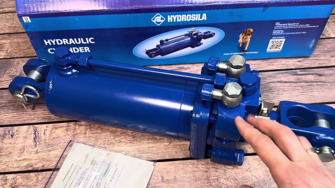 Гідроциліндр ЦС-100х40х200 МТЗ, ЮМЗ Гідросила. Універсальне підключення