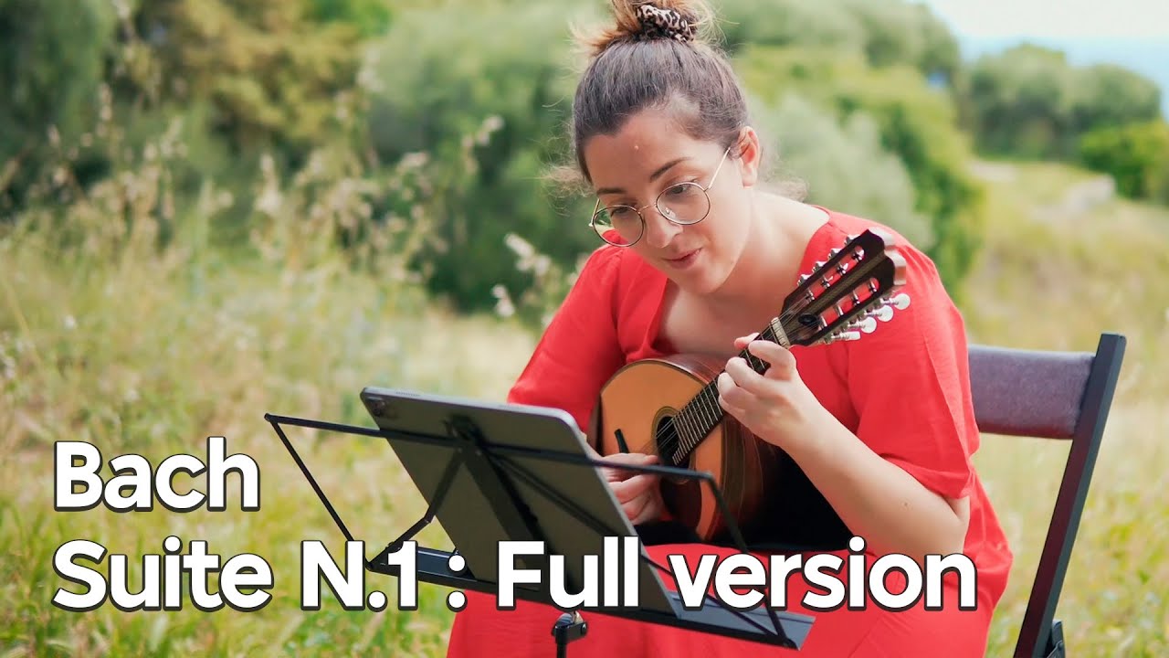 Bach: Suite No. 1 BWV 1007 – Full Version on Mandolin