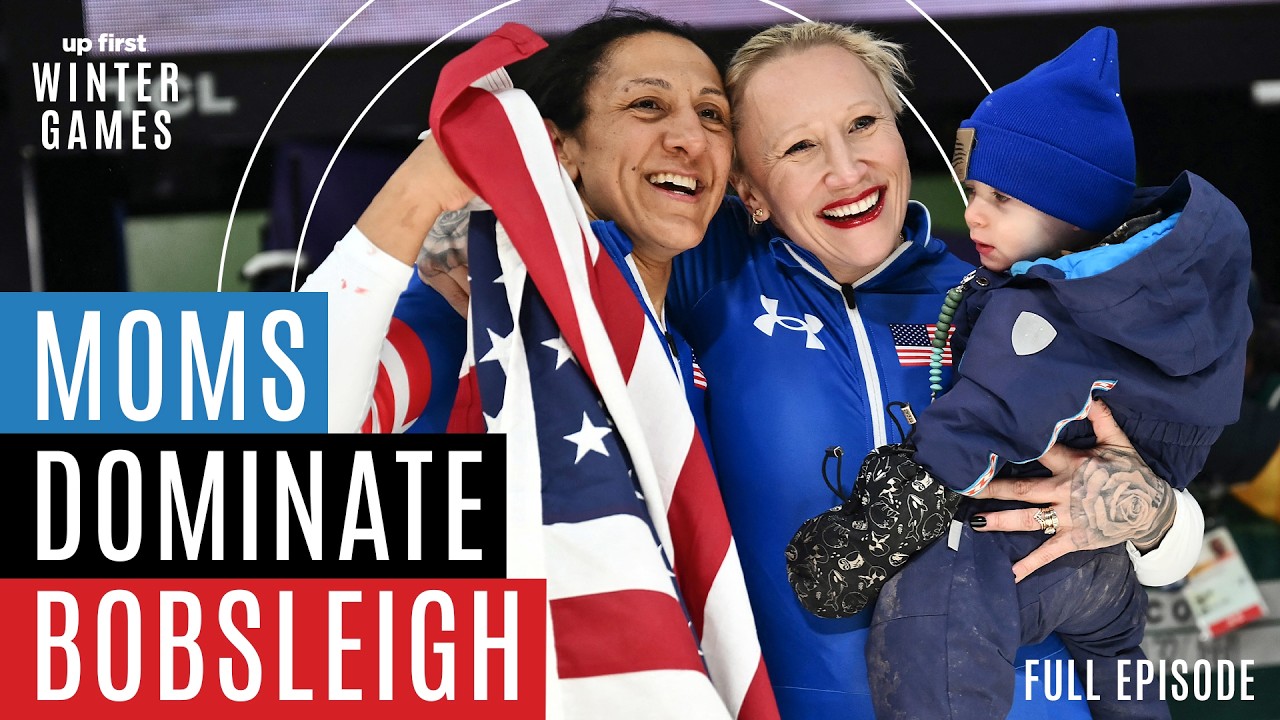 Elana Meyers Taylor and  Kaillie Armbruster Humphries. Moms make history in bobsleigh