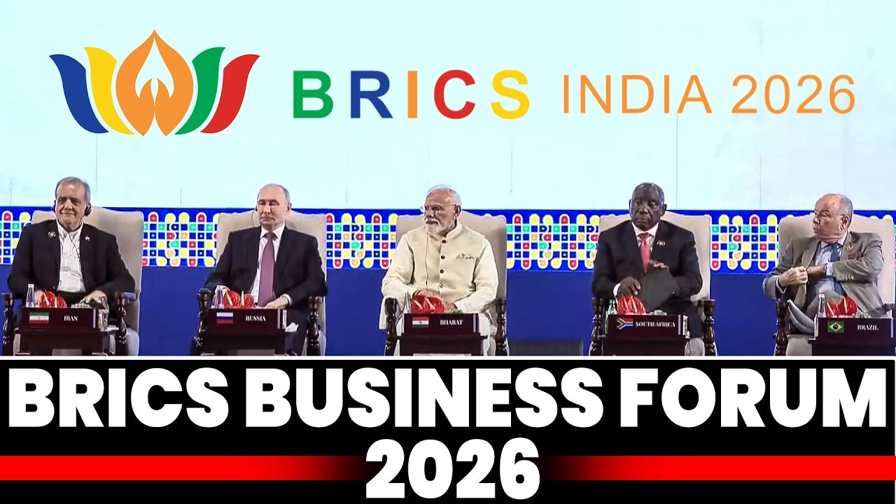 LIVE: PM Modi, Putin & Global Leaders Unite At BRICS Business Forum I Speech