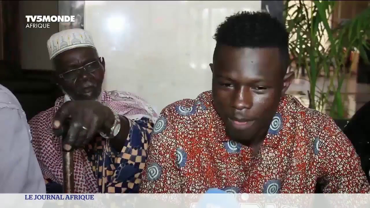 Retrouvailles de Mamoudou Gassama et de sa famille