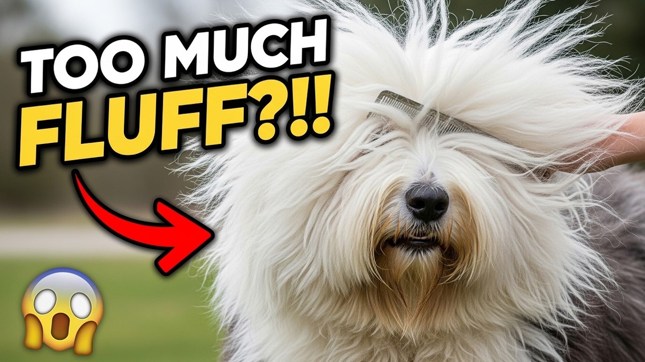 The Fluffiest Dog in the World The Truth About Old English Sheepdogs