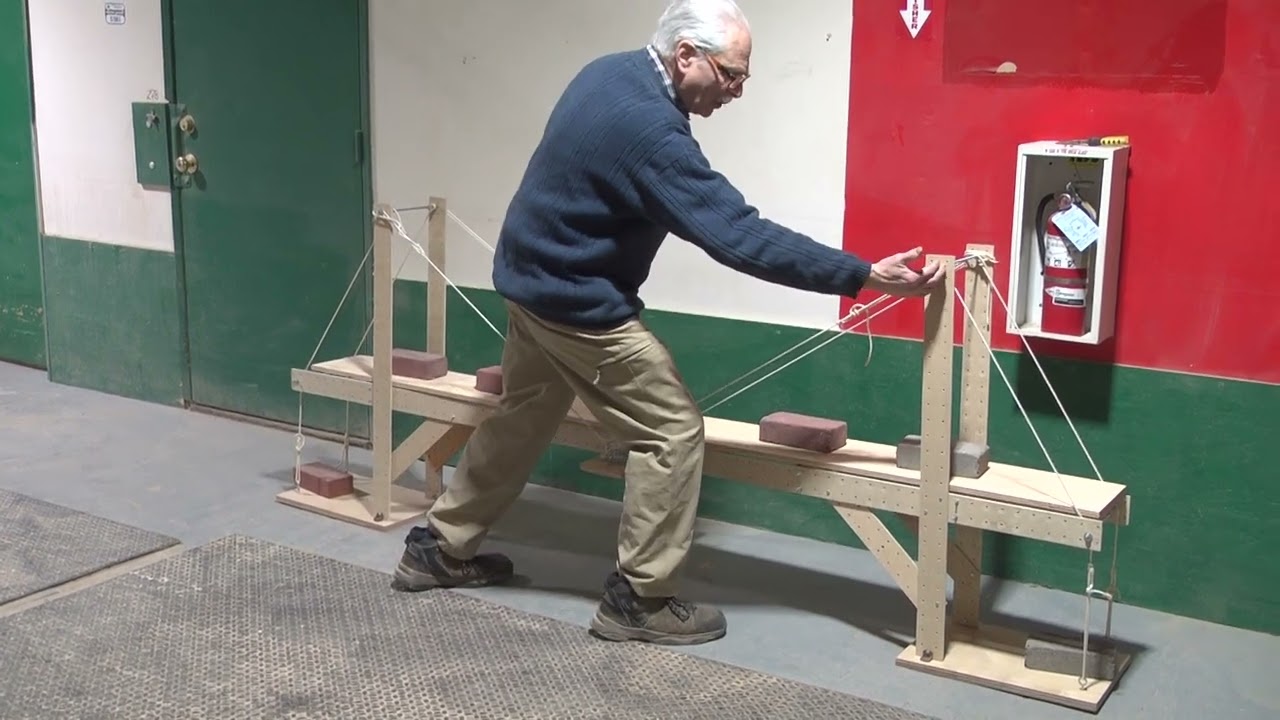 cable stayed bridge model