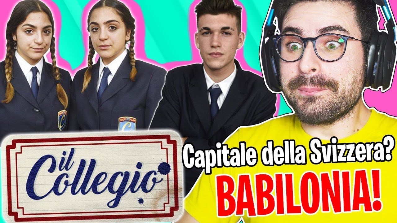 LA MIA REAZIONE AL COLLEGIO 3! (Risposte assurde ai PROVINI)