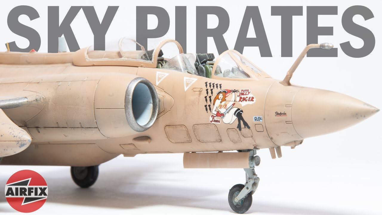 Новый Blackburn Buccaneer S.2B от Airfix в масштабе 1/72 | Полная сборка | HD