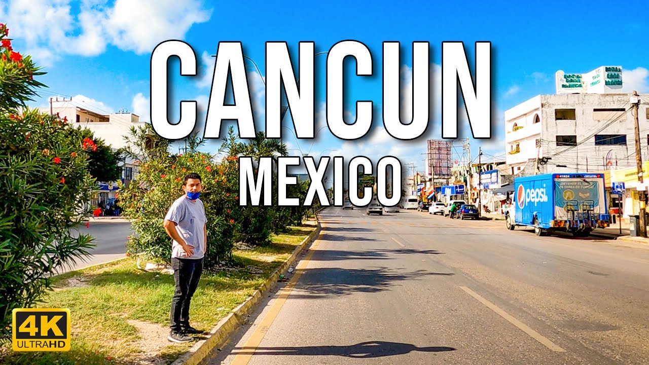 Driving In Cancun Downtown [4K] | Quintana Roo | Mexico