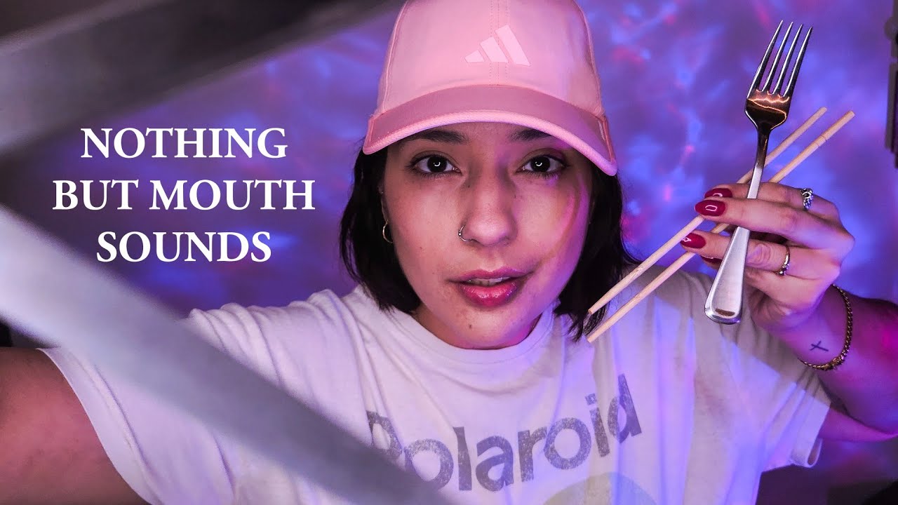ASMR NOTHING BUT MOUTH SOUNDS TO HELP YOU SLEEP