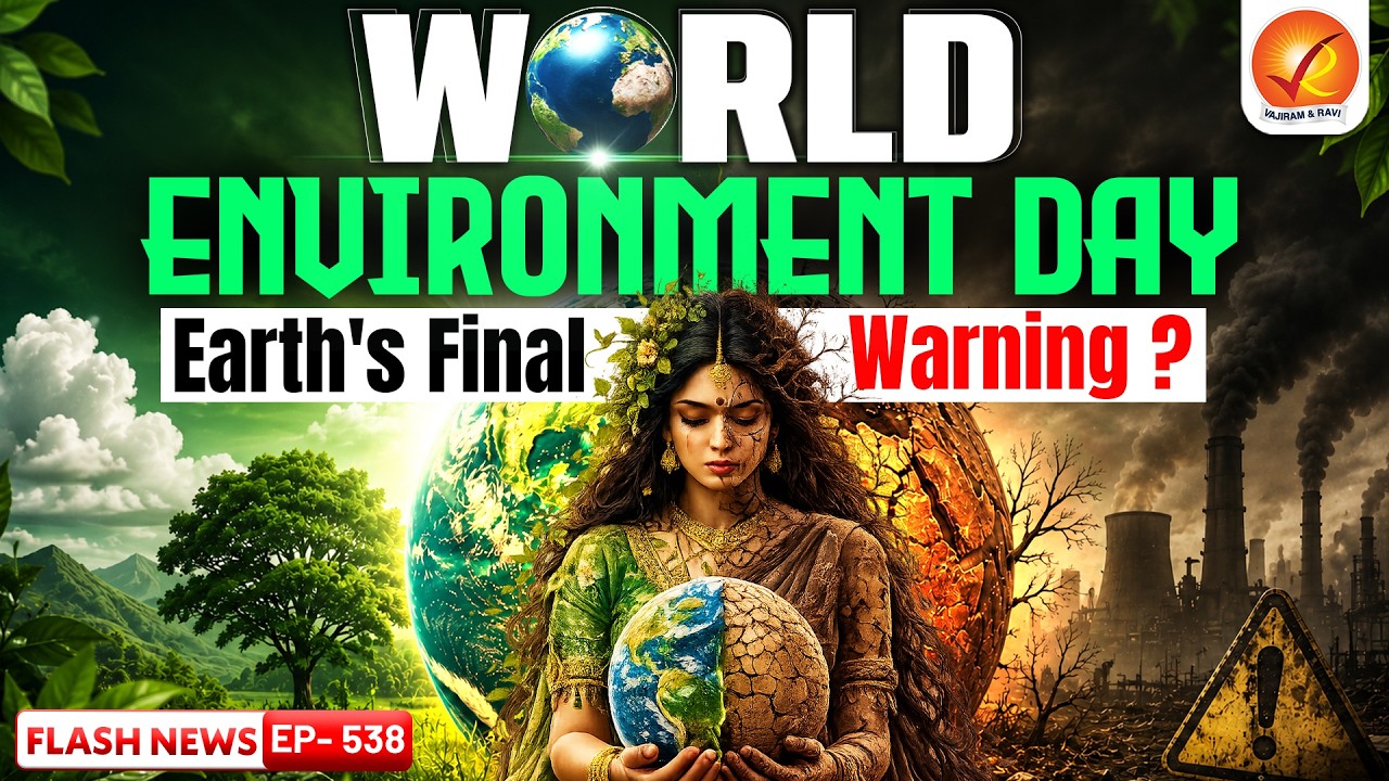 World Environment Day 2026: Earth's Final Warning? | Climate Change Explained | Vajiram and Ravi