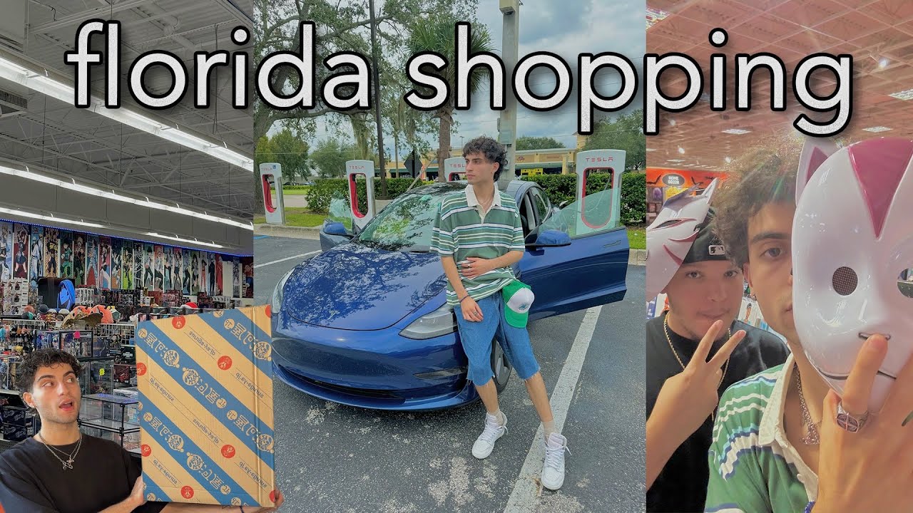 florida vlog: anime stores, figure hunting, music w/ willforeign