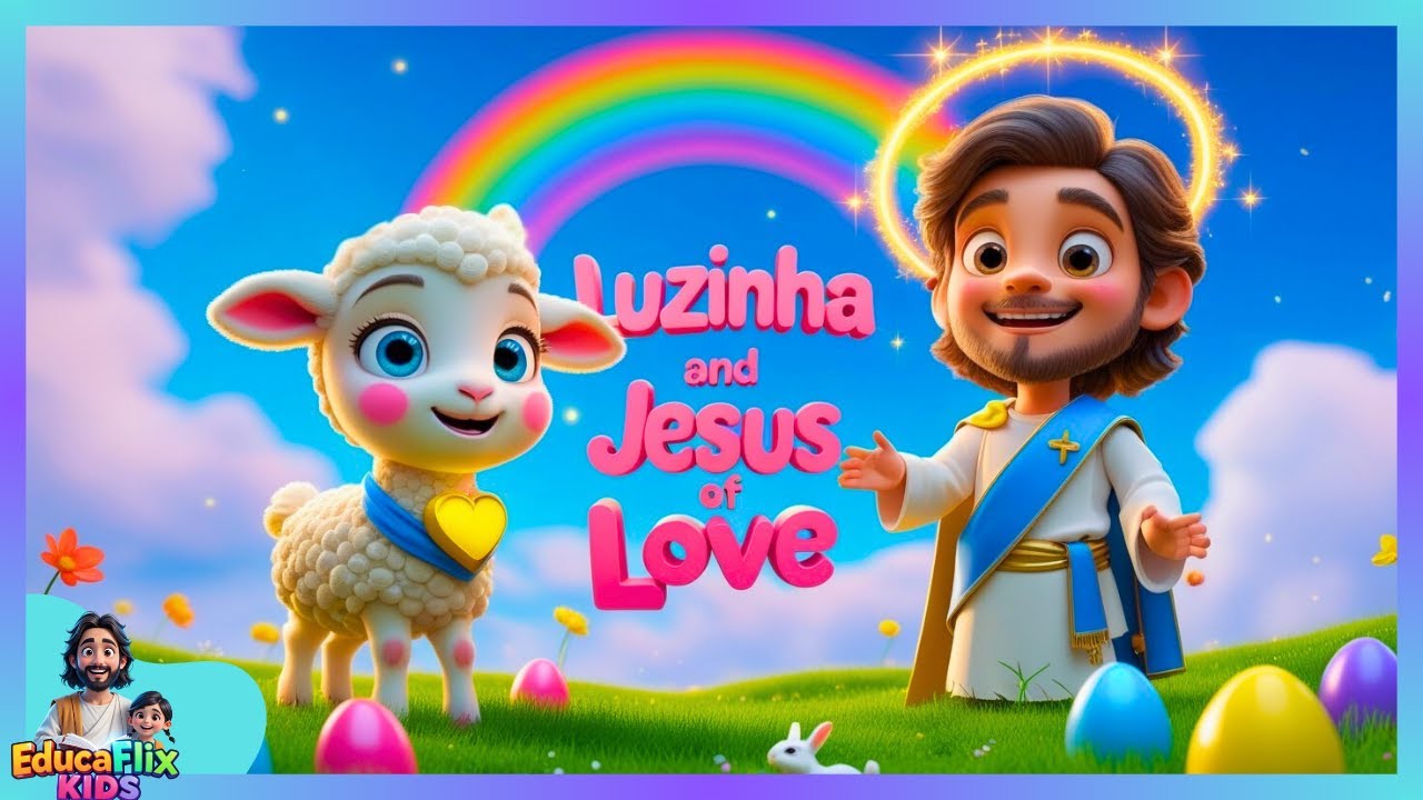 Luzinha and Jesus, Easter of Love | Christian Song for Kids -  EducaFlix Kids