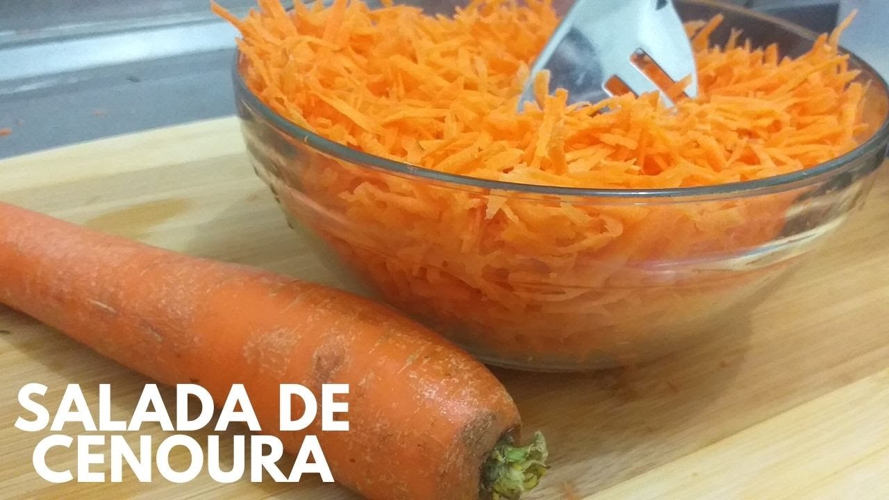COMO FAZER SALADA DE CENOURA RALADA| Dicas na Cozinha