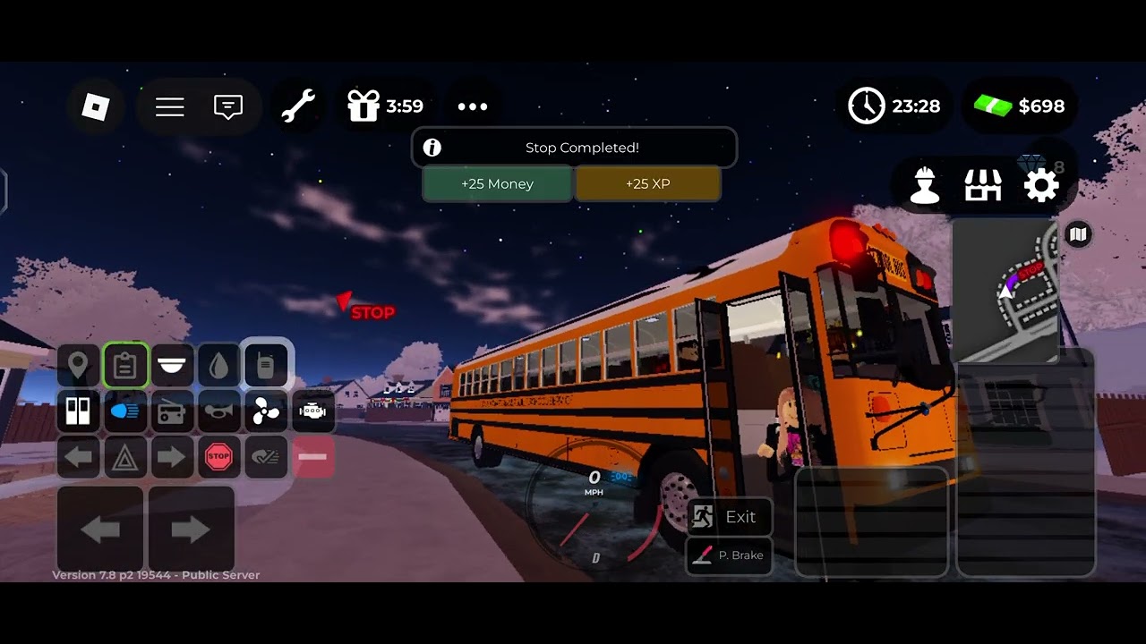 casual school bus drivin'