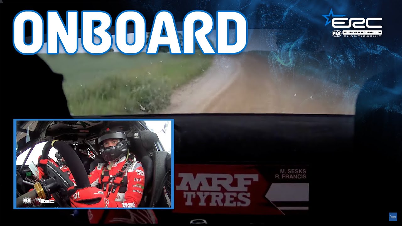 FULL ONBOARD Sesks SS10 I ERC  Tet Rally Liepāja 2023