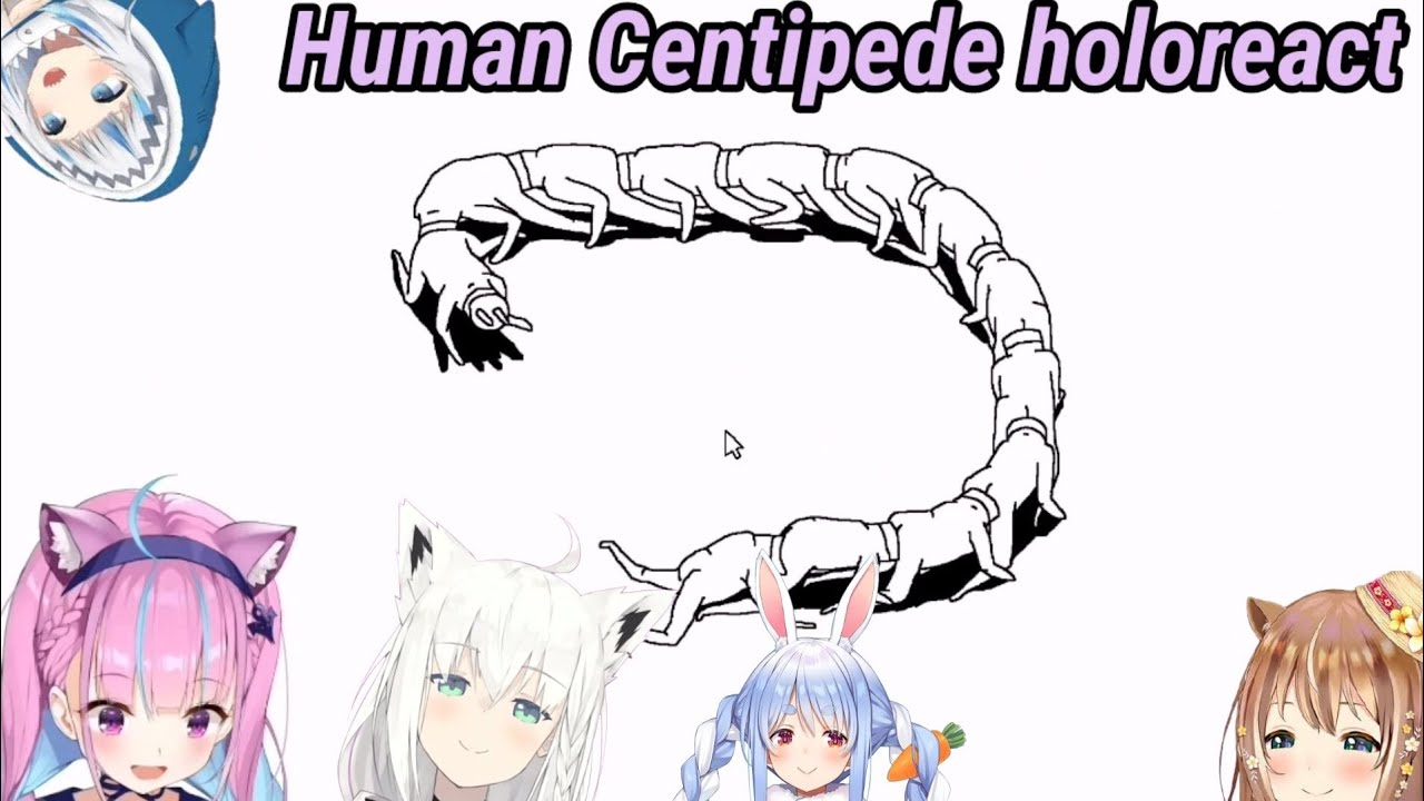 Human Centipede hololive reaction | Plug and Play