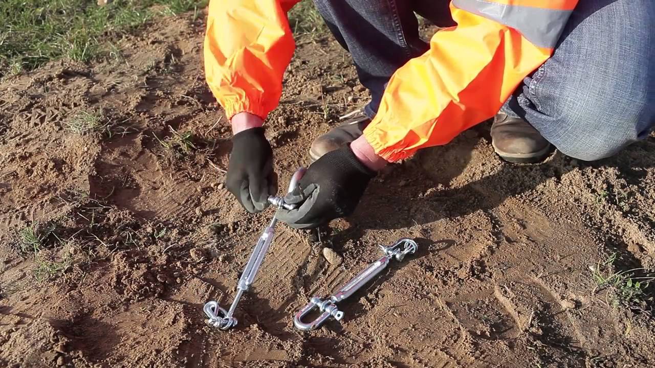 Instalacja 15m masztu do pomiaru wiatru