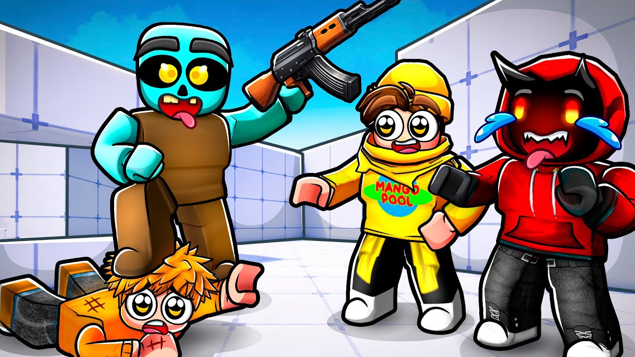 I Trolled My LITTLE BROTHER In ROBLOX RIVALS