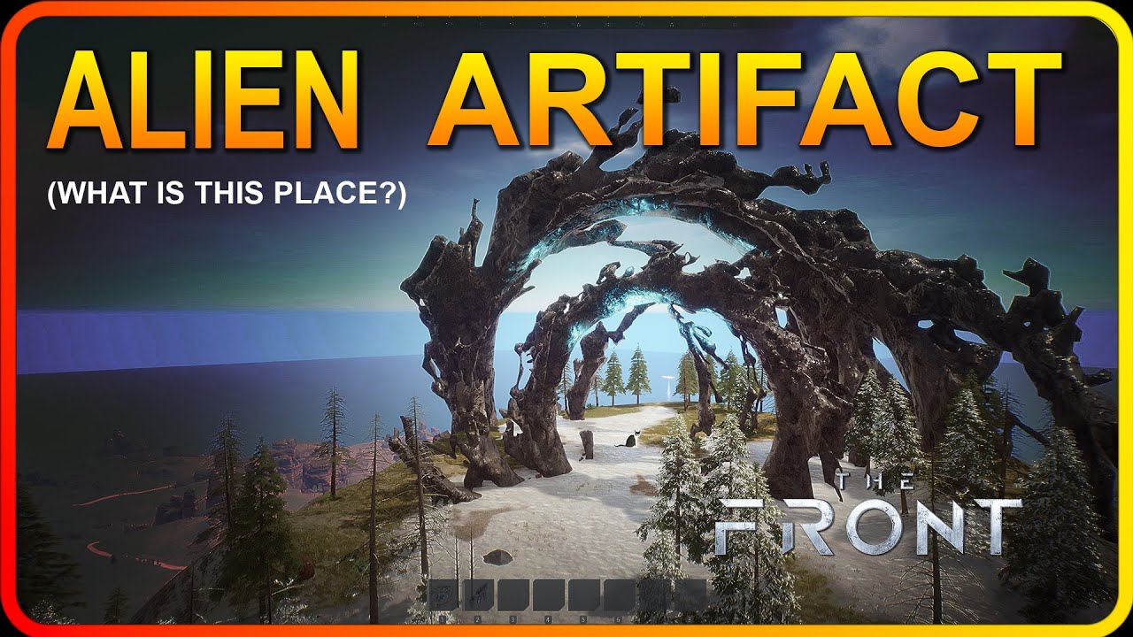 Exploring the ALIEN ARTIFACT | The Front Gameplay (ep23)