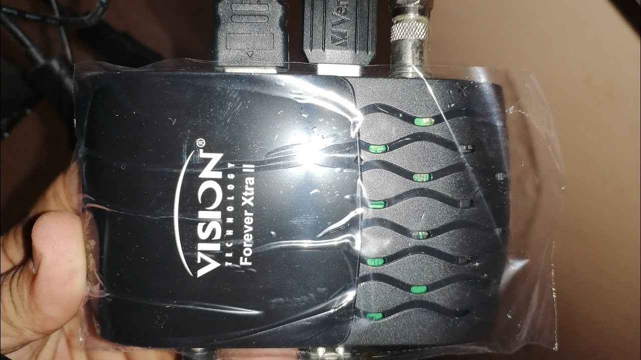 كيفاش تتعامل مع جهاز  VISION FOREVER extra 2 اول مره