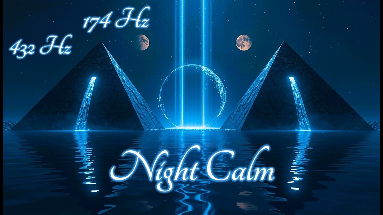 174Hz 432Hz | Night Calm Music for Deep Sleep and Relaxation
