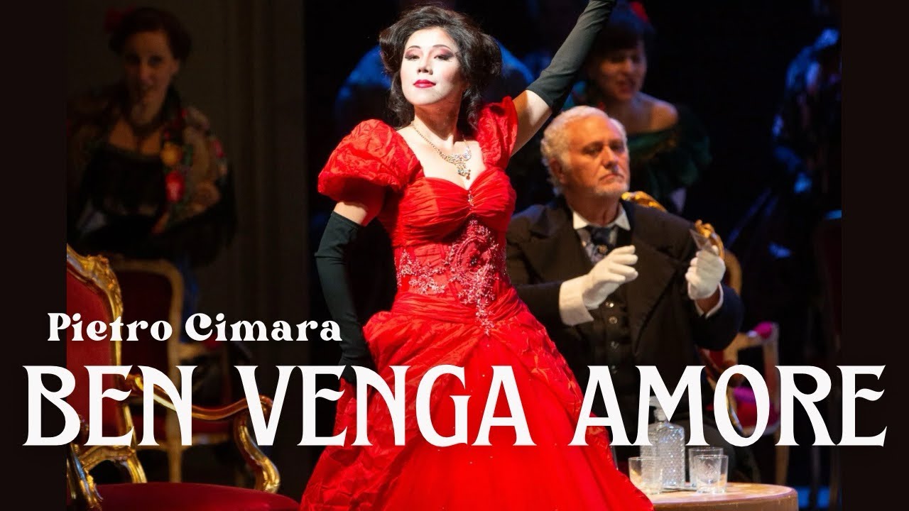 Ben venga amore / Pietro Cimara - Rinako Hara、チマーラ作曲「愛の神よ、ようこそ」ソプラノ 原璃菜子
