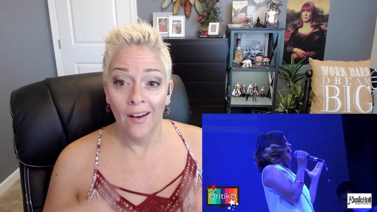 Katrina Velarde Somewhere Over The Rainbow REACTION