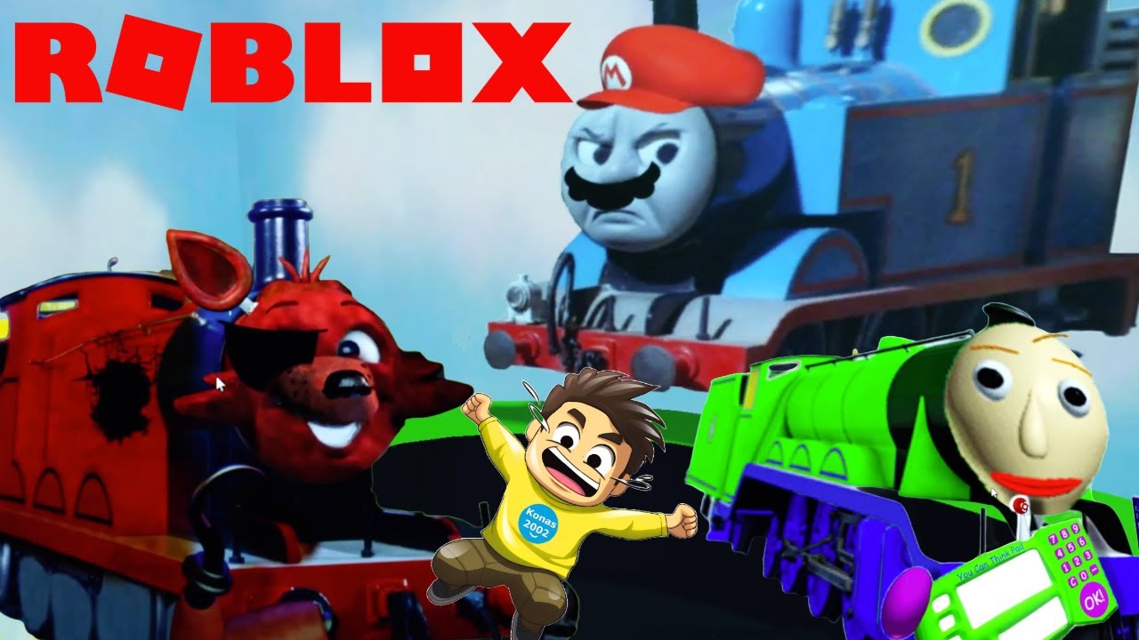 Finding All Thomas the Tank Engines in ROBLOX! | Epic Roblox Gameplay | Konas2002