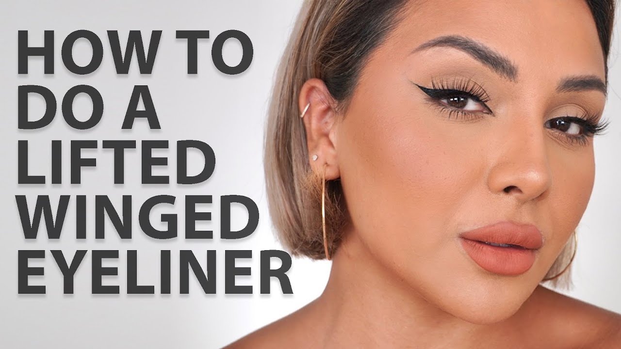 HOW TO DO A LIFTING EYELINER LOOK | NINA UBHI