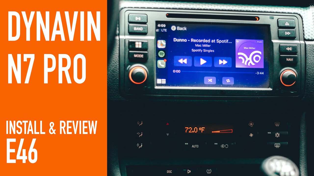 Dynavin N7 PRO for E46! (DIY Install and Review)