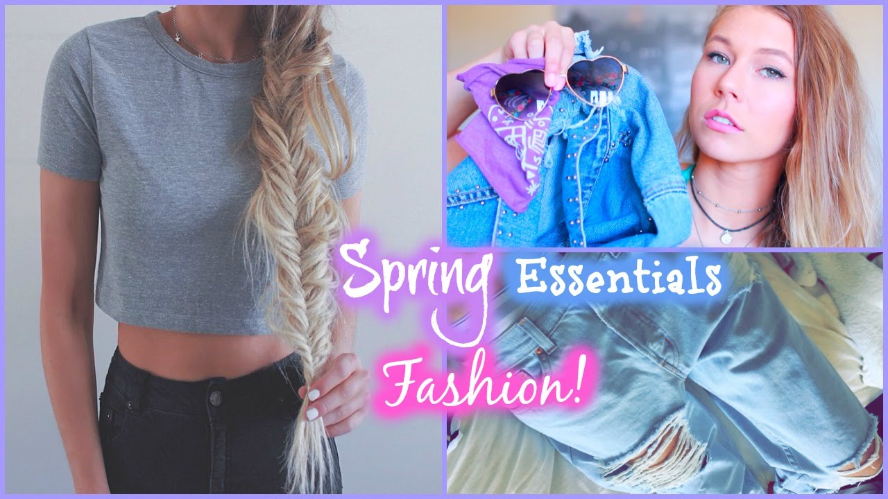 Spring Essentials! // Fashion