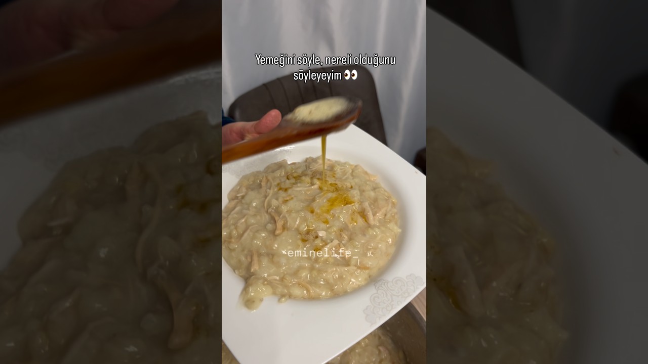 Çorum’un meşhur yöresel yemeği Keşkek 