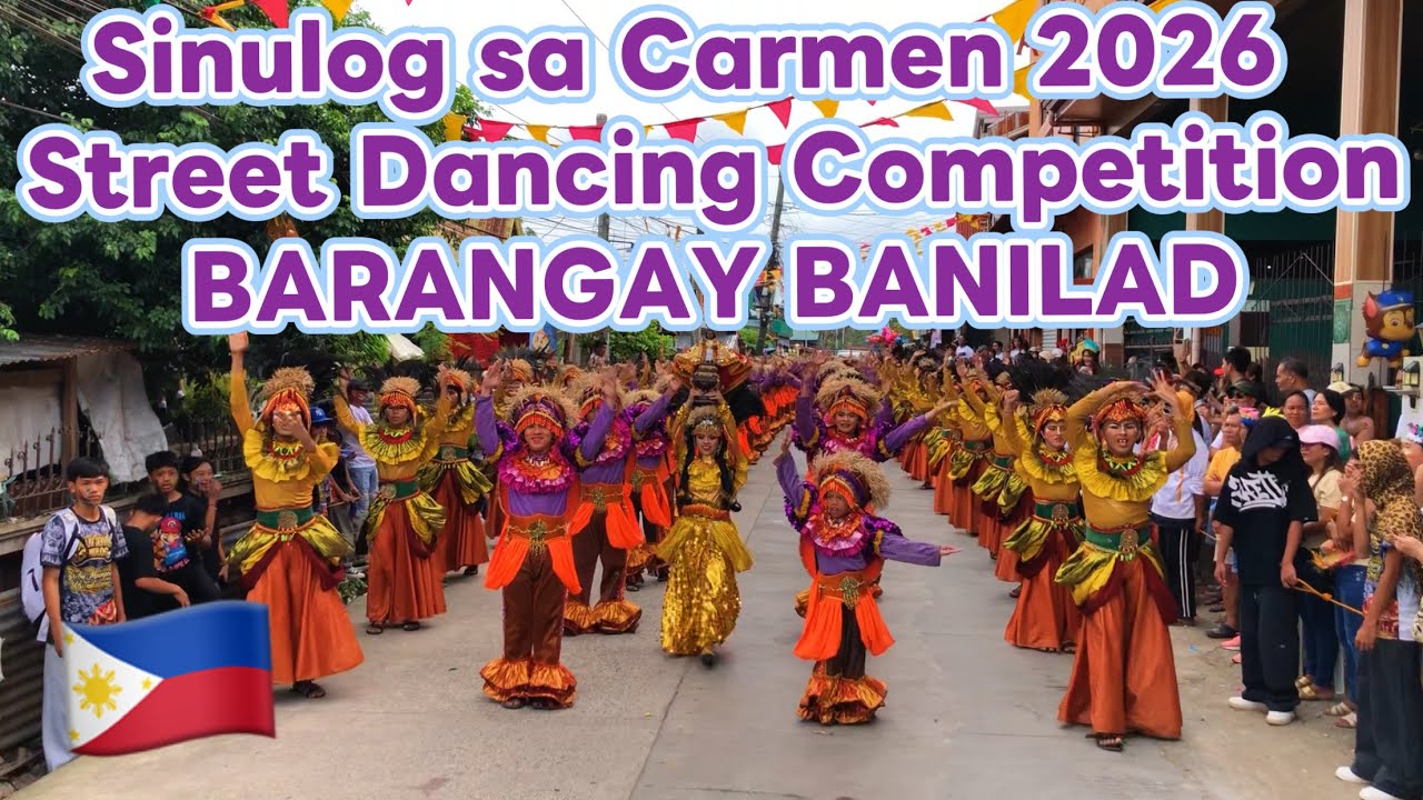 Sinulog sa Carmen 2026 BANILAD Street Dancing Carmen Cebu Festival Dance Costume | Sinulog Parade