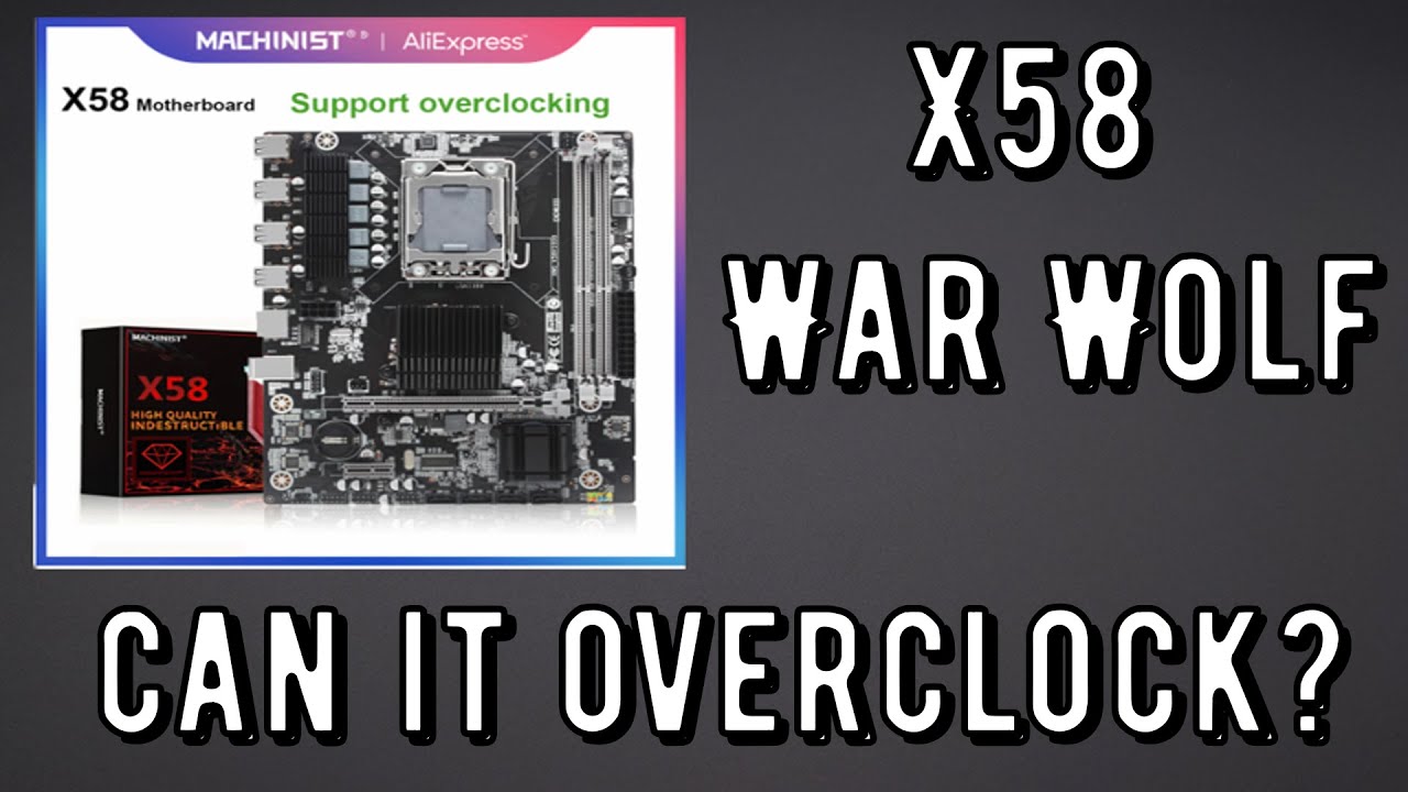 X58 War Wolf. Can it Overclock?