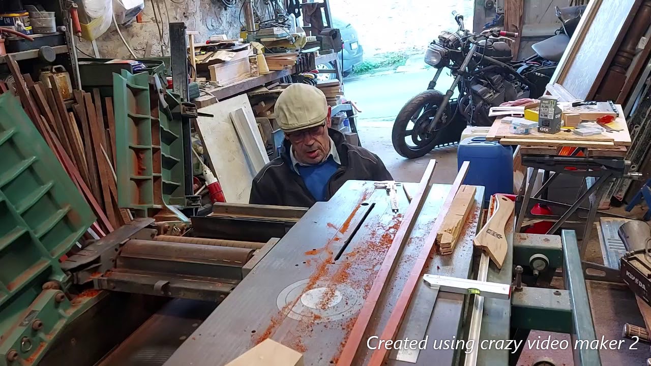 Fabrication et ajustement de guide pour ma combine