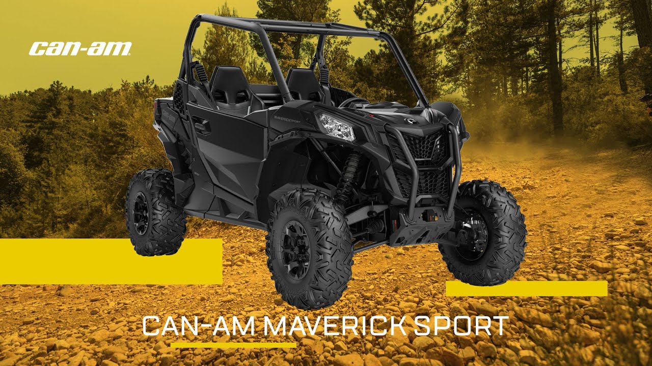 Обзор Can-Am Maverick Sport / 2021