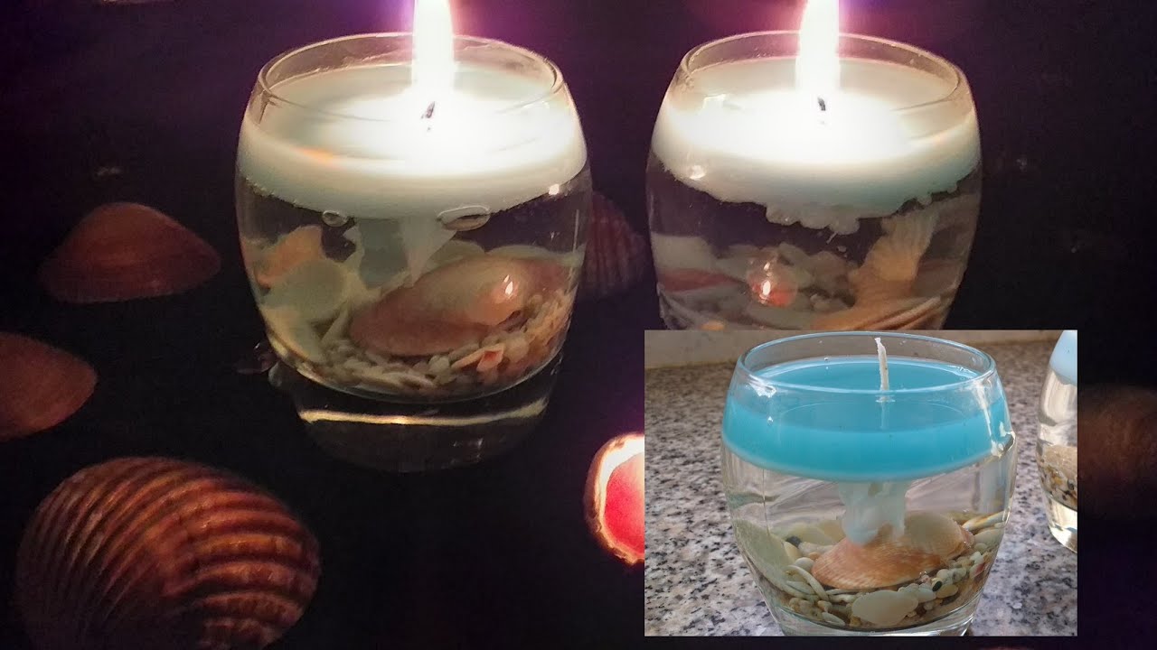 How To make Candles With Water. كيف  تصنع الشموع بالماء
