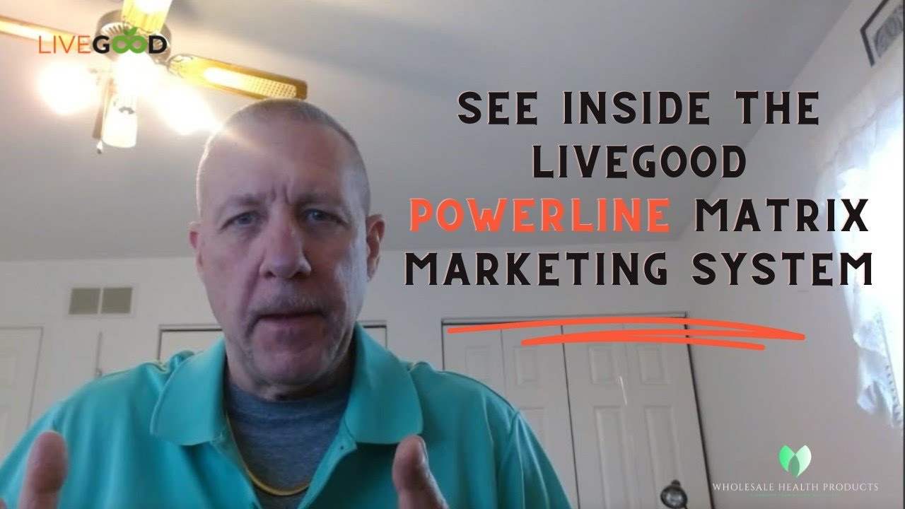Look Inside The LiveGood Powerline Matrix Marketing System
