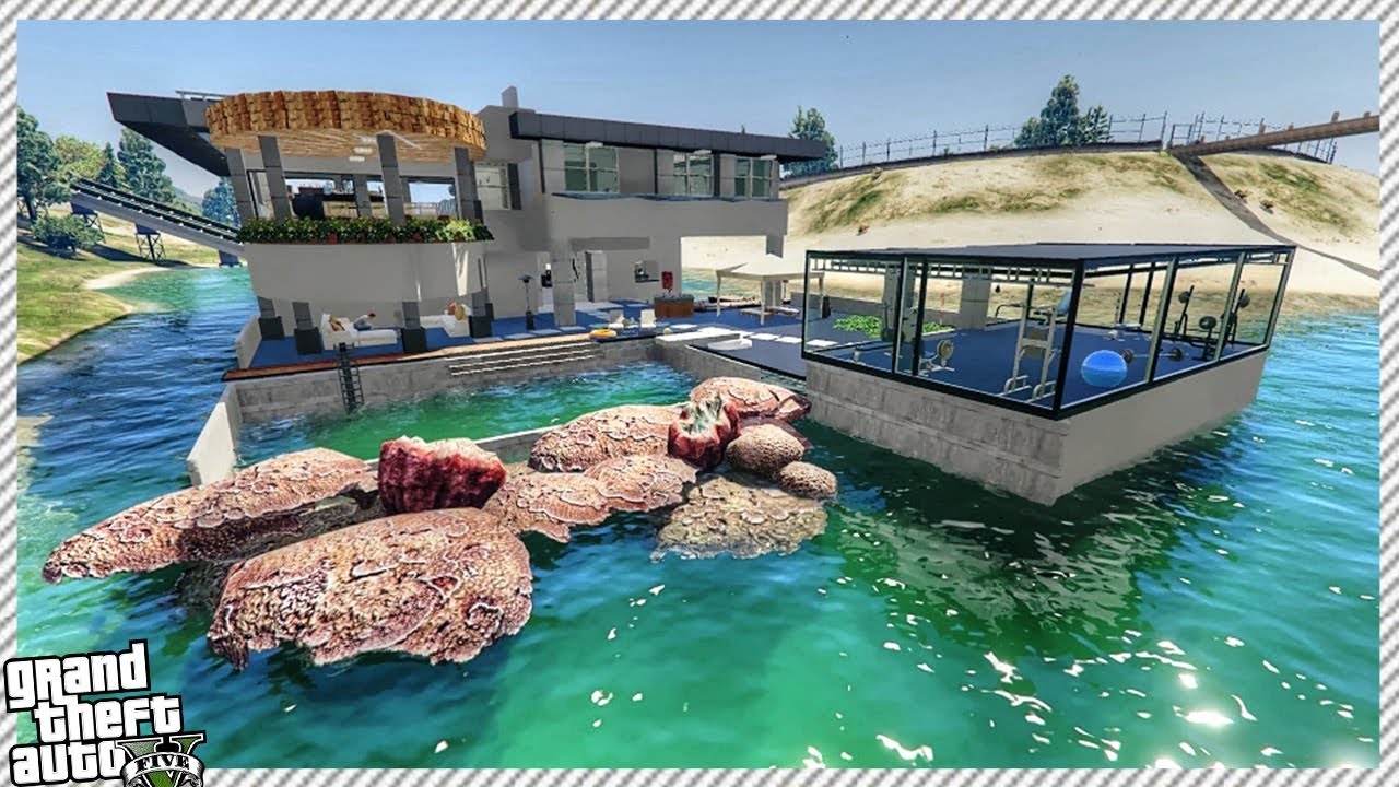 REAL LIFE MOD #8 - MTV Cribs at My Rich Friends Mega Mansions! (GTA 5 Expensive House)