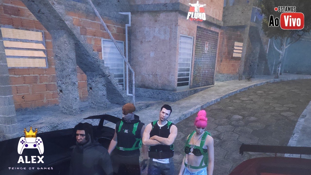 LIVE DE GTA RP - AO VIVO CIDADE FLUXO RJ