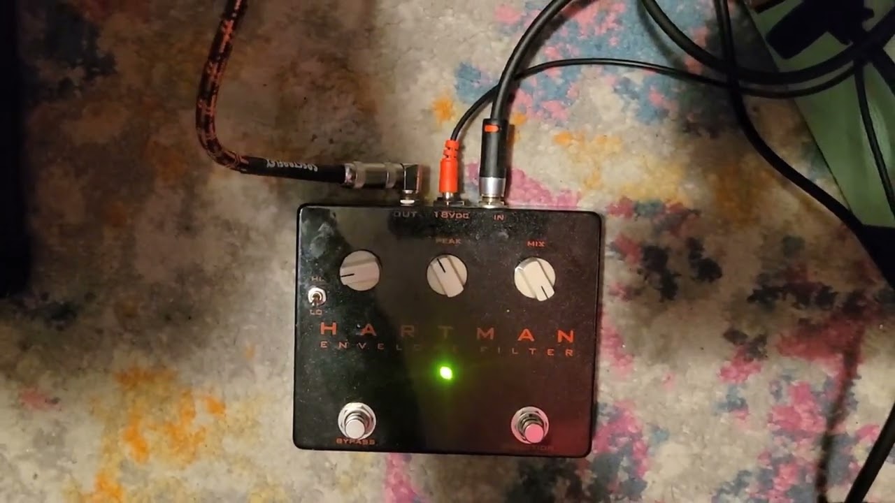 Quick Hartman Envelope Filter Guitar Pedal Demo