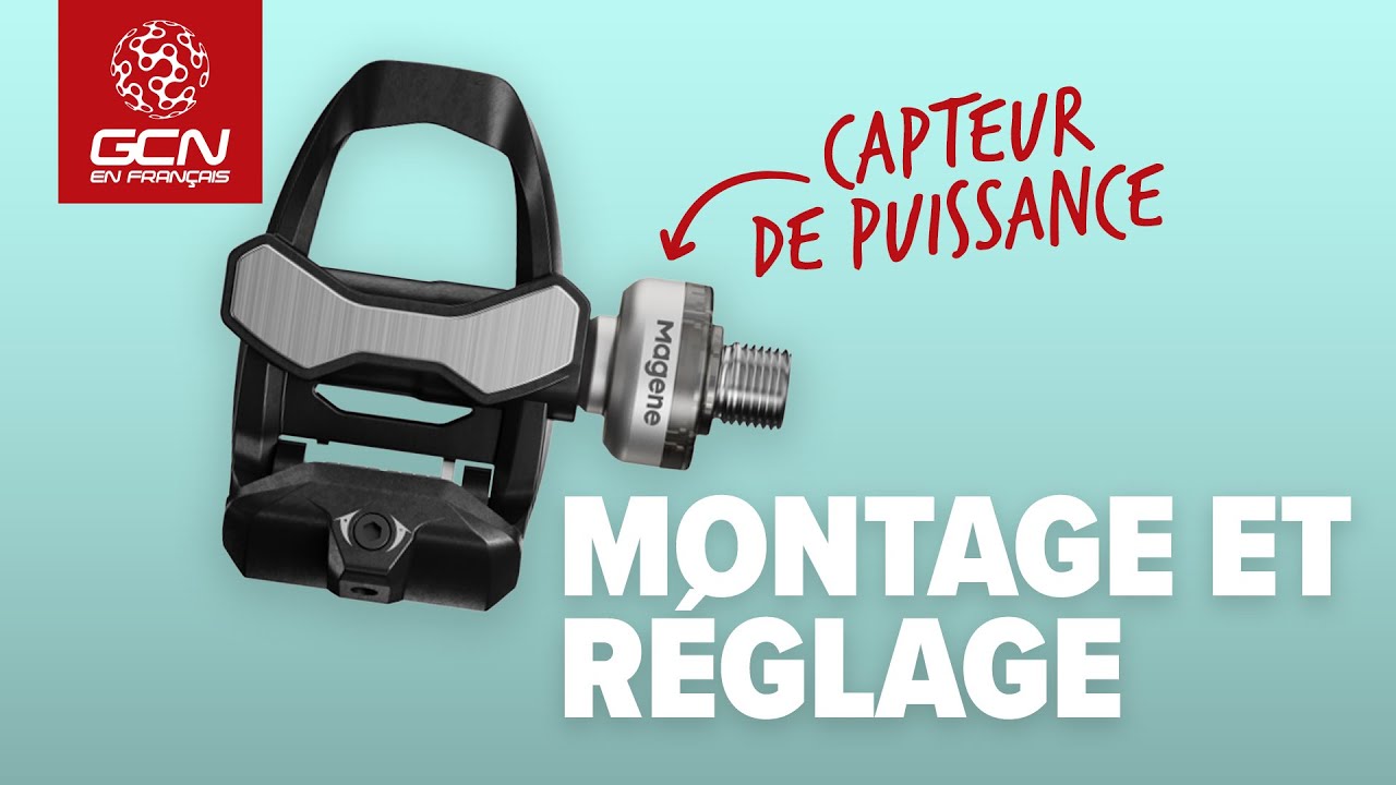Comment installer et appairer des pédales capteur de puissance