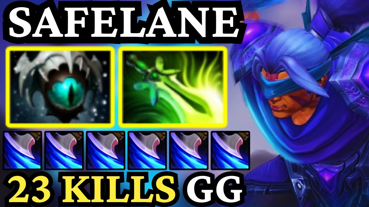 🔥 ANTI MAGE Carry GOD MODE — 23 Kills Late Game Domination! ⚡ Dota 2 Gameplay